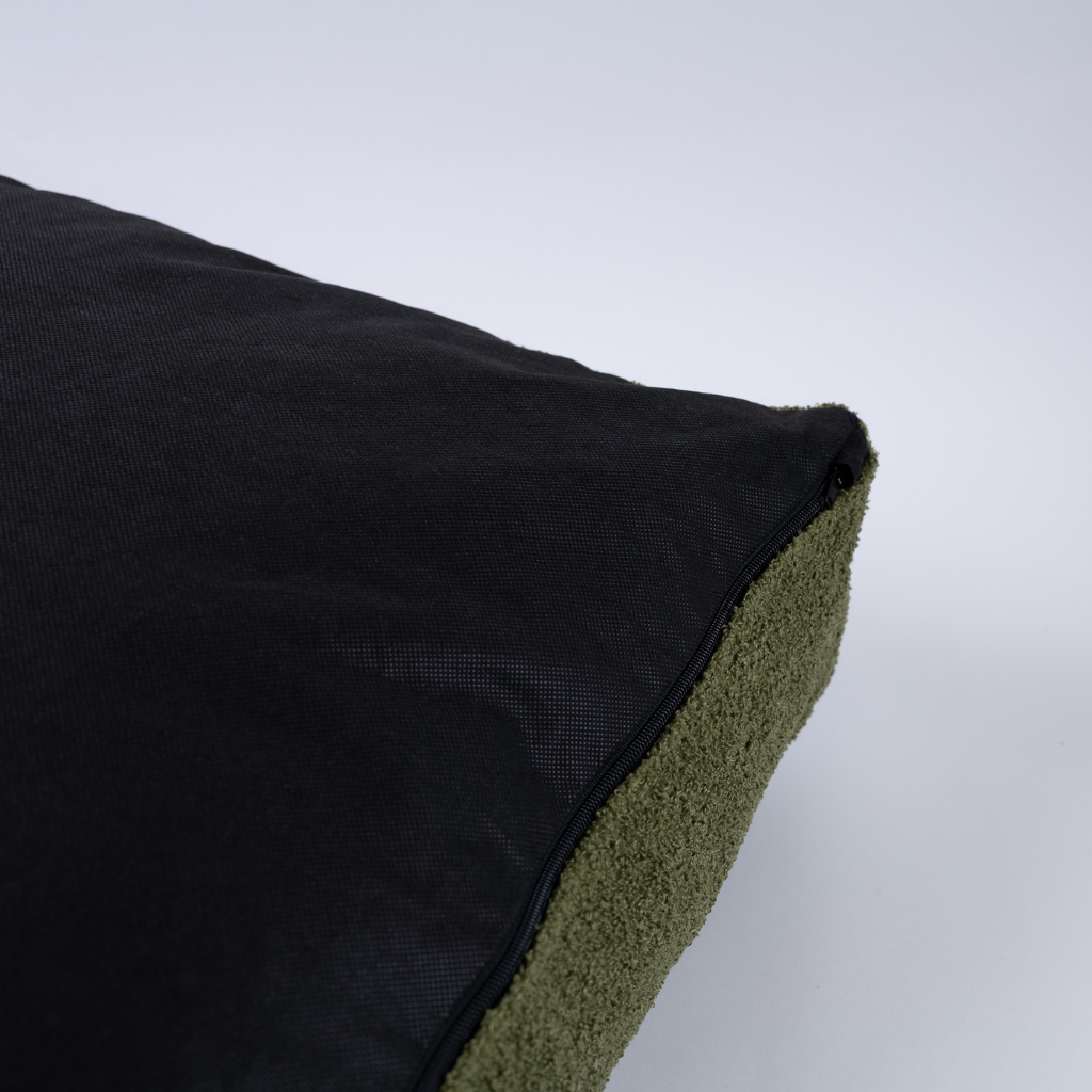 Hundebett Cozy Teddy Grün