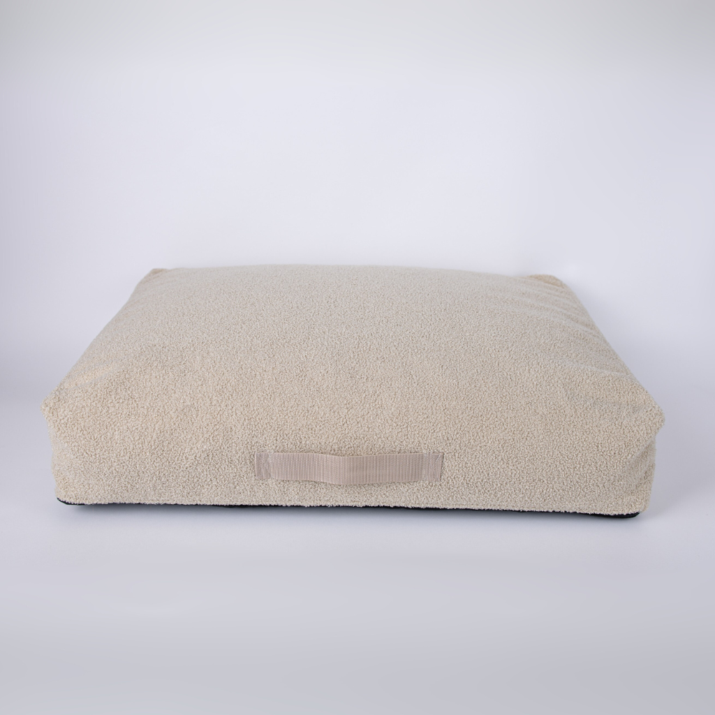 Hundebett Teddy Beige