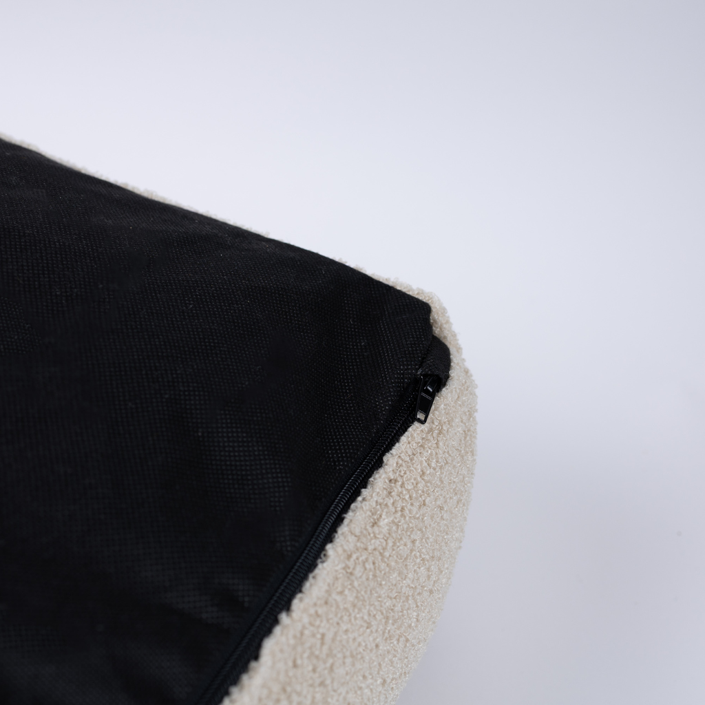 Hundebett Teddy Beige