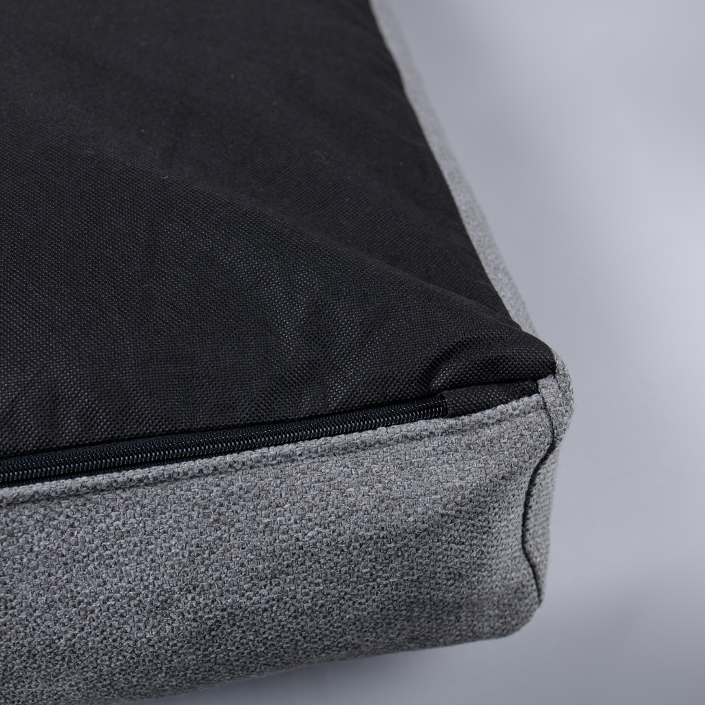 Hundebett Easy Clean Grau