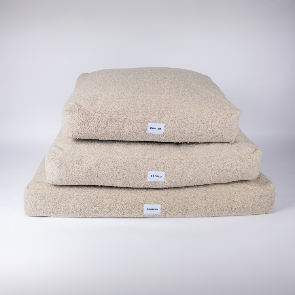 Hundebett Teddy Beige