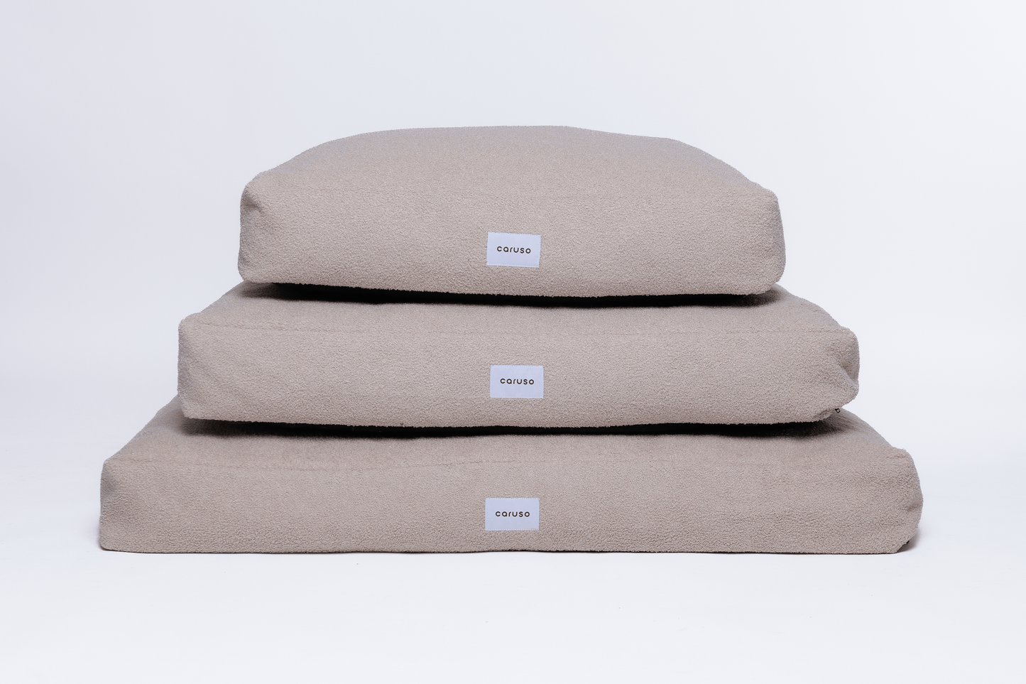 orthopädisches hundebett in beige Teddyfell in verschiedenen Größen