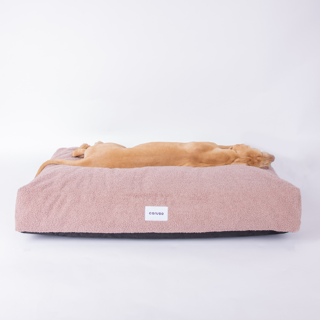 Hundebett Cozy Teddy Rosa