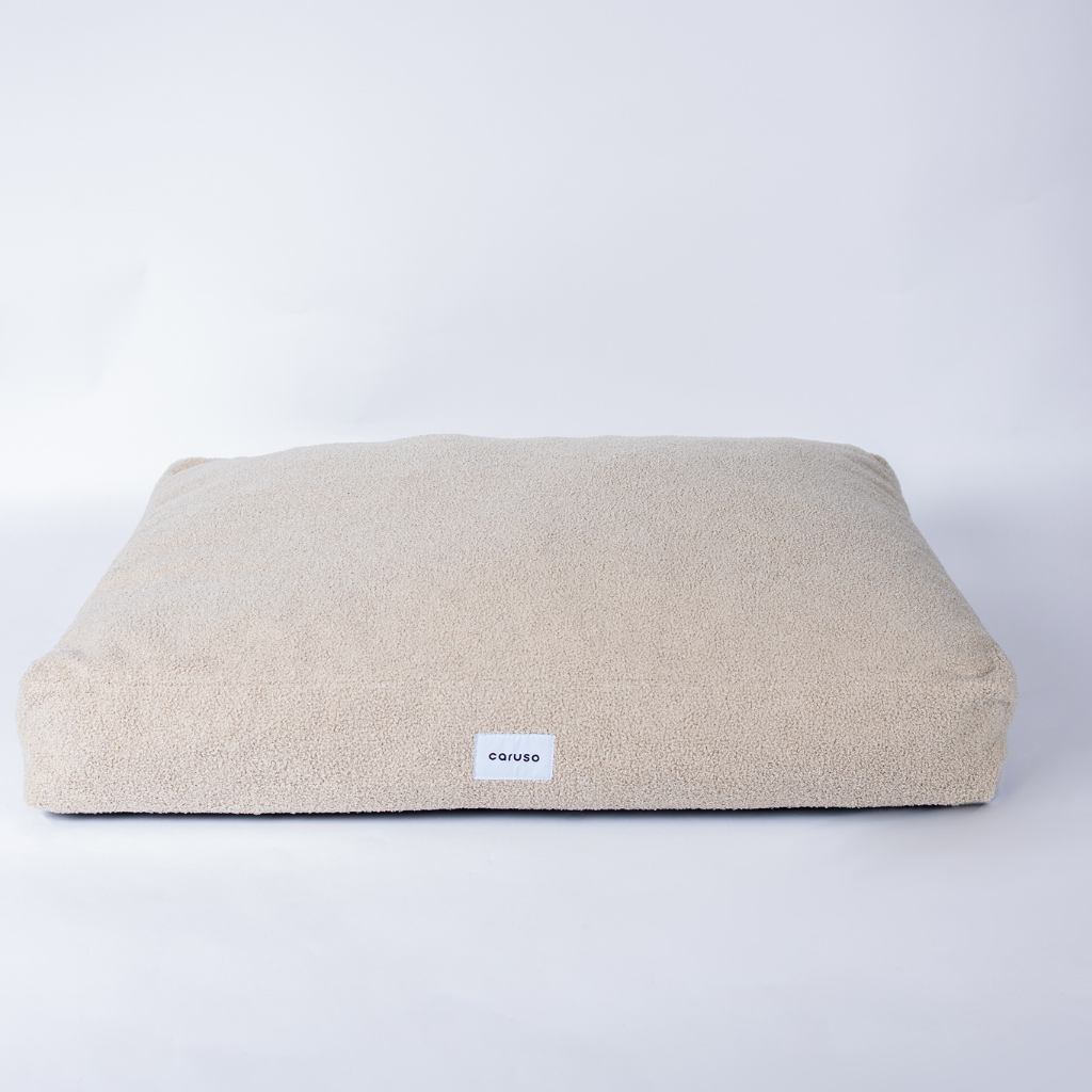 Hundebett Teddy Beige