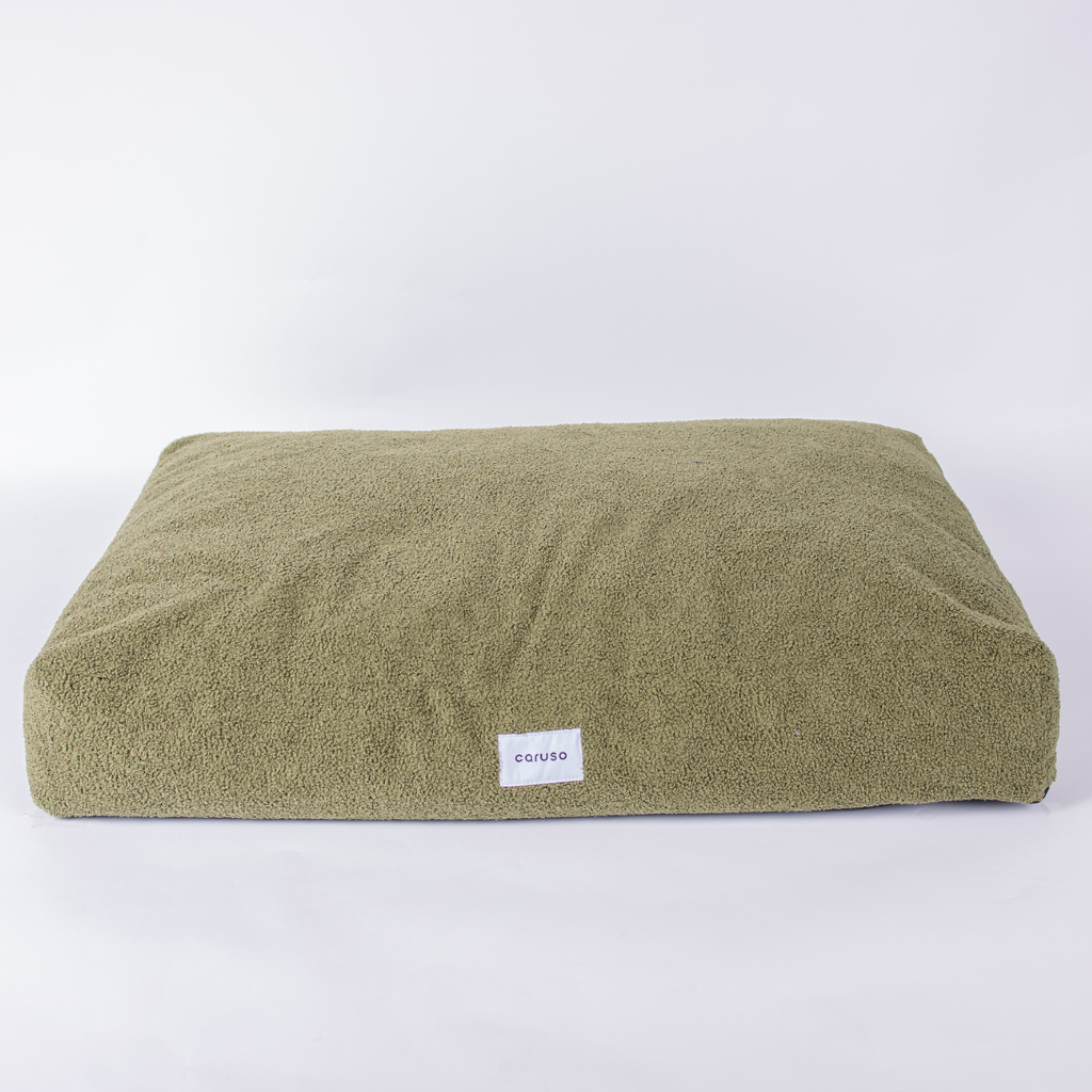 Hundebett Cozy Teddy Grün